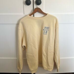 baby yellow crew neck size large super soft